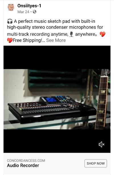 Facebook Scam Ad - Onsiityes-1