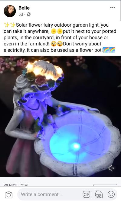 MFacebook Scam Ad – Belle