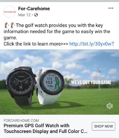 Facebook Scam Ad – For\_Carehome